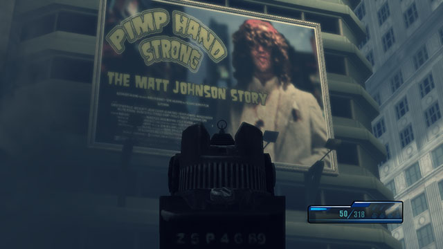 Pimp Hand Strong the Matt Johnson Story billboard
