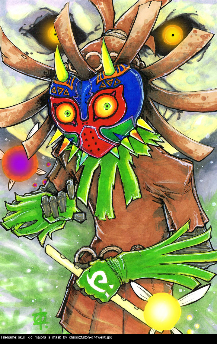 MM] Here's my Majoras Mask Skull Kid Cosplay :D : r/zelda