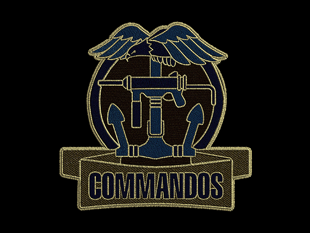Commandos Behind Enemy Lines logo badge