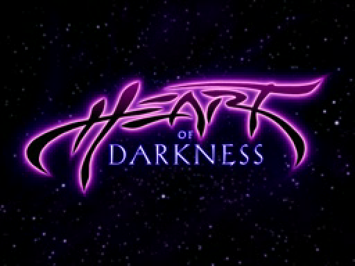 Heart of Darkness playstation title screen